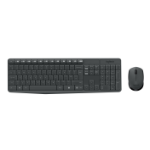 Logitech MK235 Wireless and Mouse Combo keyboard USB AZERTY French Grey