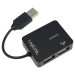 LogiLink USB 2.0 4-Port Hub 480 Mbit/s Black