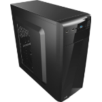 Aerocool CS-1101 Midi Tower Zwart