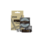 Epson C53S672095/LK-5BKP DirectLabel-etikettes black on gold 18mm for Epson LabelWorks LW-C 410