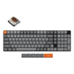 Keychron K17 Max keyboard Universal USB + RF Wireless + Bluetooth QWERTY UK English Black