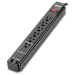 Tripp Lite TLP606USBB surge protector Black 6 AC outlet(s) 120 V 74.8" (1.9 m)