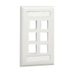 Panduit NK6FWHY wall plate/switch cover White