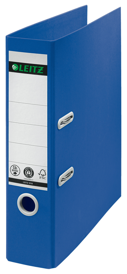 Image of Leitz 10180035 ring binder A4 Blue