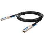 AddOn Networks QSFP-40GB-PDAC1MLZ-C-AO InfiniBand/fibre optic cable 39.4" (1 m) QSFP+ Black