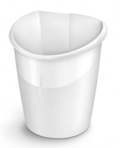 CEP 1003200021 trash can 15 L Round Polypropylene (PP) White