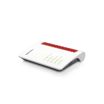 Box 4050 draadloze router Gigabit Ethernet Dual-band (2.4 GHz / 5 GHz) Wit, Rood