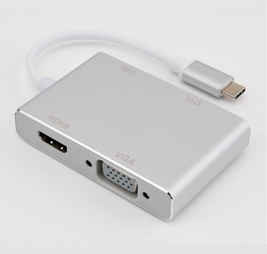 JLC Q8 Type C 3.1 4 Port Adapter power adapter/inverter
