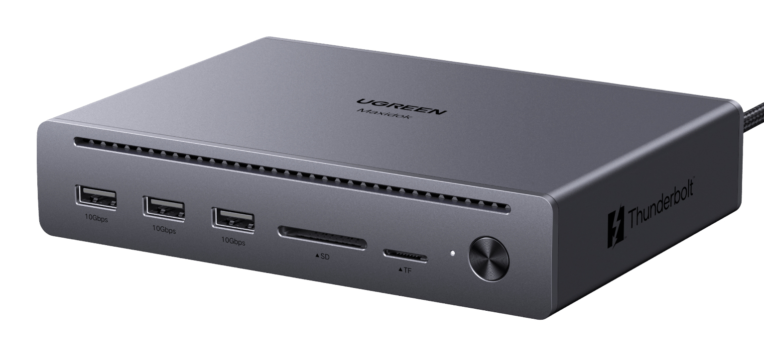 Ugreen Revodok Maxidok Thunderbolt 5 120000 Mbit/s Grey