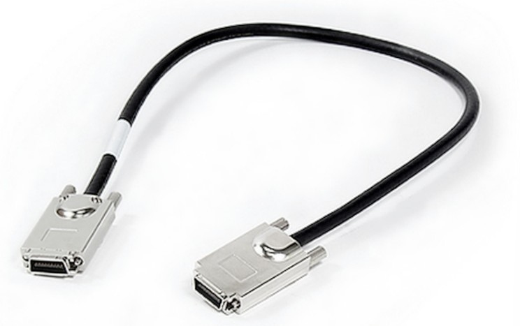 Image of Synology Cable Infiniband InfiniBand cable 0.63 m SATAx4 Black,...