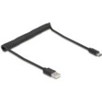 DeLOCK 90368 USB cable USB 2.0 0.75 m USB A USB C Black