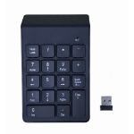 Gembird KPD-W-02 numeric keypad Laptop/PC Bluetooth Black