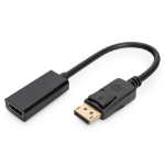 Digitus DisplayPort Adapter / Converter, DP/M - HDMI type A/F