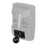 RAM Mounts Quick Release Ball Adapter for Lowrance Elite-4 & Mark-4 Series