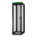 APC Easy Rack, 42U, Black, With Roof, Castors, Feet, 4 Brackets, and Bottom, No Side Panels, 1991H x 600W x 1000D mm