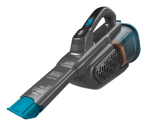 Black & Decker BHHV320J handheld vacuum Blue, Titanium Bagless