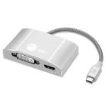 Siig CB-TC0911-S1 interface hub USB 3.2 Gen 1 (3.1 Gen 1) Type-C 5400 Mbit/s Silver