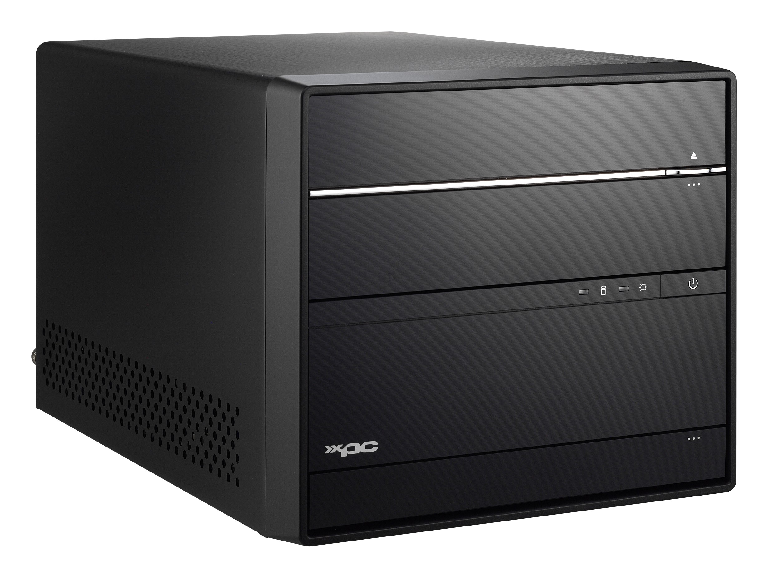 Image of Shuttle XPC cube Barebone SH570R6 - S1200, Intel H570, 1x PCIe...