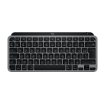 Logitech MX Keys Mini For Mac toetsenbord Thuis/Werk Bluetooth AZERTY Frans Zwart, Grijs
