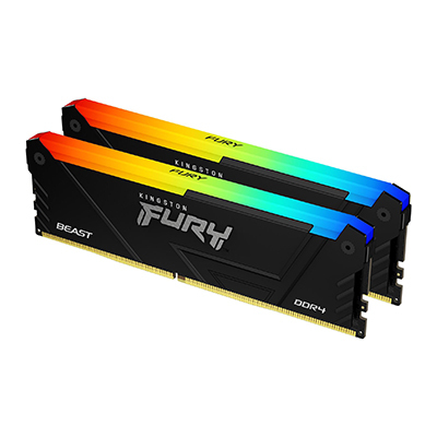 Image of Kingston Technology FURY 16GB 3733MT/s DDR4 CL19 DIMM (Kit of 2)...
