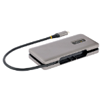 StarTech.com HB31CM1A3CB laptop dock/port replicator Wired USB 3.2 Gen 2 (3.1 Gen 2) Type-C Gray