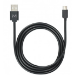 Mobilis 001278 USB cable 1 m USB A USB C/Lightning Black