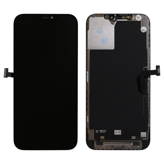 EU Product - iPhone 12 Pro Max Glass with Original LCD Screen - Black thumbnail
