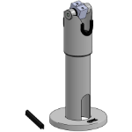 Ergonomic Solutions 160mm SP2 Pole with Duratilt
