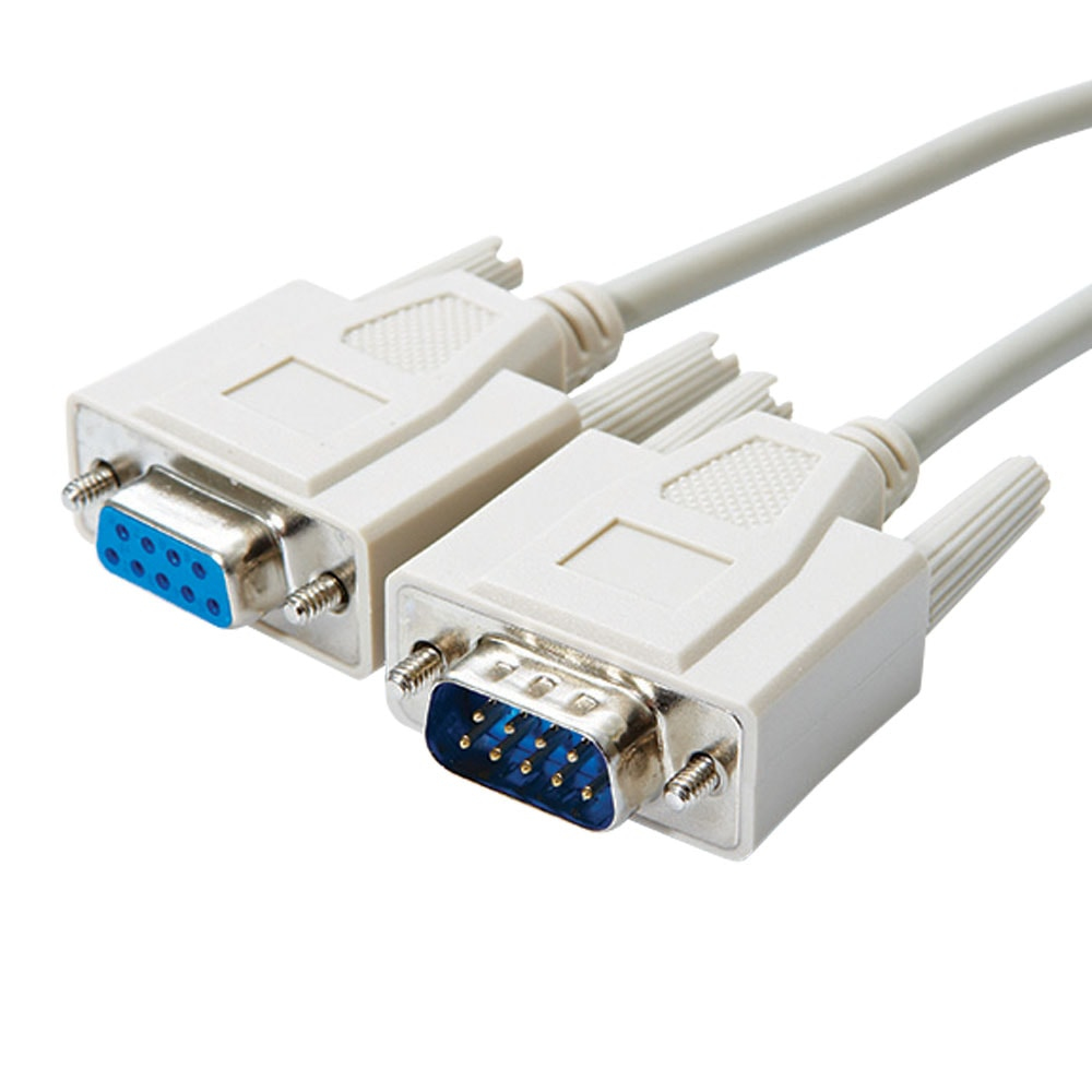 Videk DB9M to DB9F Extension Cable 3Mtr