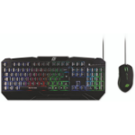 MediaRange MRGS102 keyboard Mouse included USB QWERTZ German Black