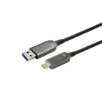 Vivolink PROUSBCAMMOP15 USB cable USB 3.2 Gen 1 (3.1 Gen 1) 15 m USB C USB A Black