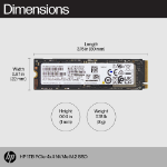 HP 1TB PCIe4x4 NVMe M.2 SSD