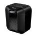 Fellowes LX Series Paper Shredder LX25 6 Sheet Cross Cut Shredder with 11.5 Litre Bin High Security P4 Black