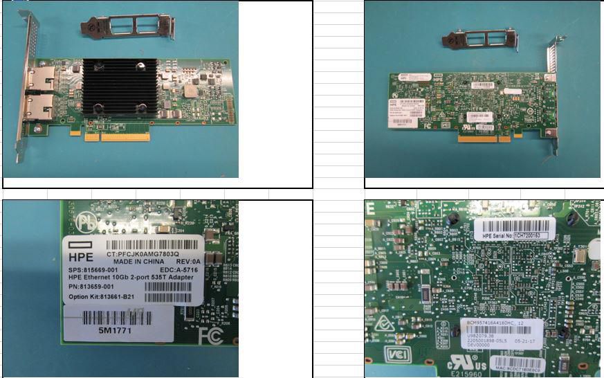 HPE 10G Eherne dper wih