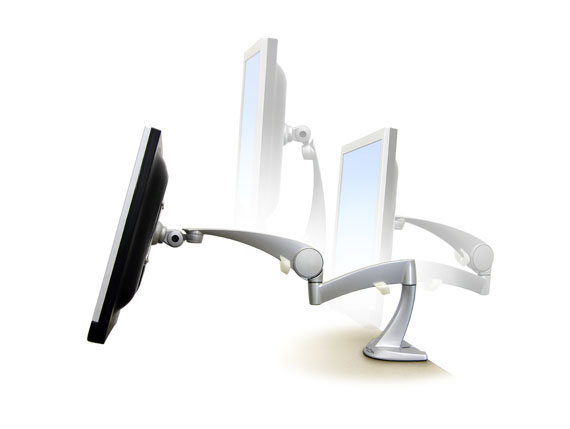 Image of Ergotron Neo Flex LCD Arm 55.9 cm (22") Silver Desk
