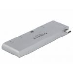 DeLOCK 64078 notebook dock & poortreplicator USB 3.2 Gen 1 (3.1 Gen 1) Type-C Grijs