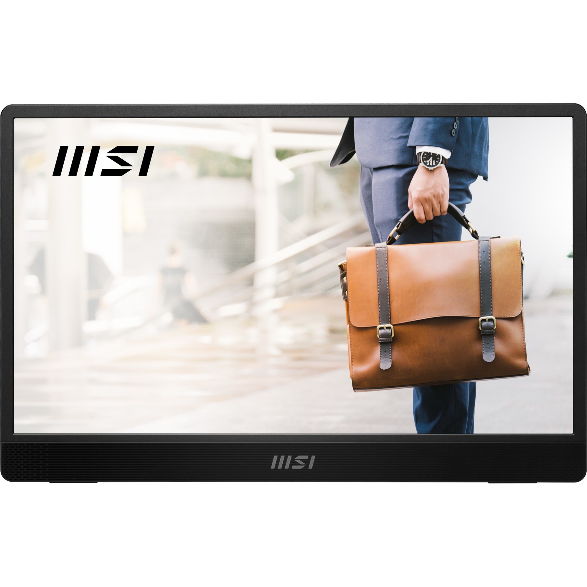 MSI Pro MP161 E2 Portable monitor Black 39.6 cm (15.6") LED 1920