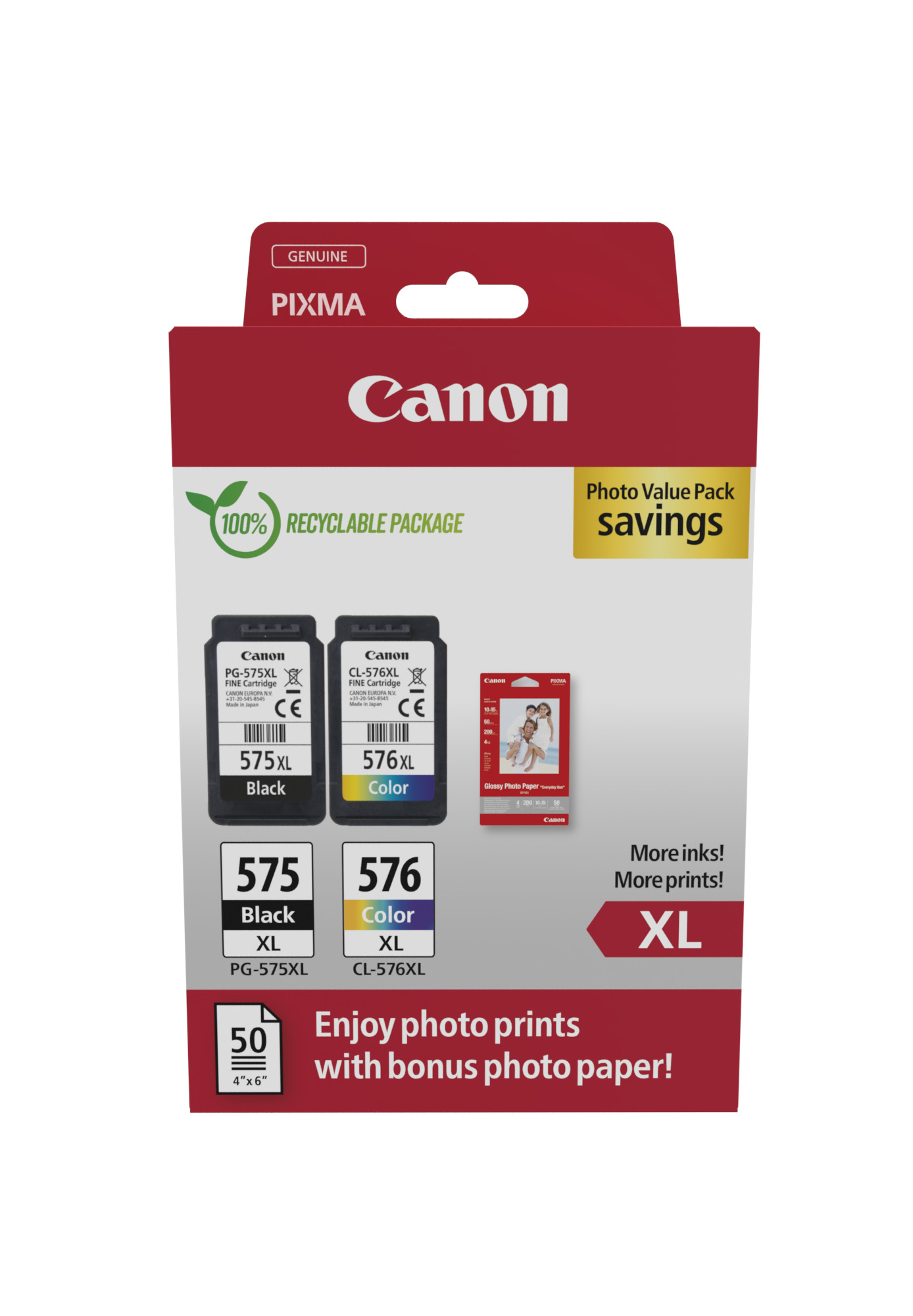 Photos - Ink & Toner Cartridge Canon 5437C006/PG-575XL+CL-576XL Printhead cartridge multi pack black 