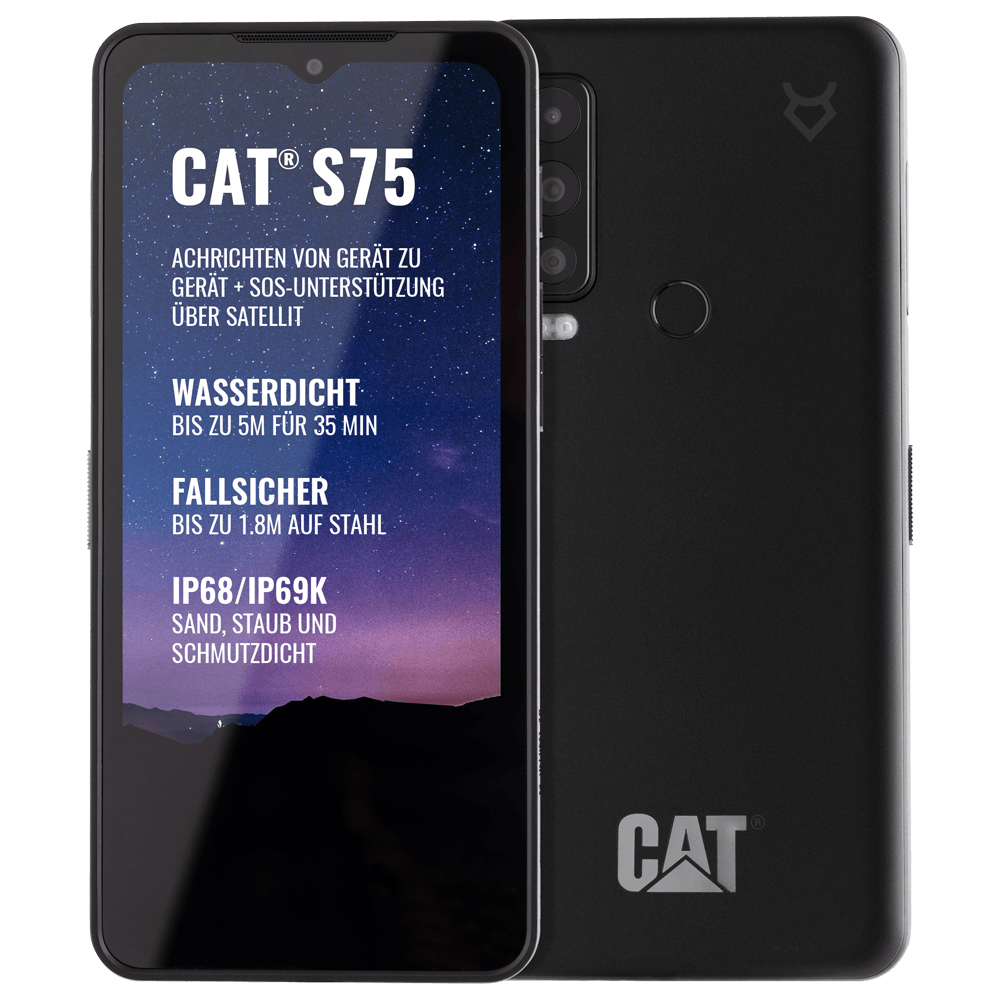 Image of CAT S75 16.7 cm (6.58") Android 12 5G 6 GB 128 GB 5000 mAh Black