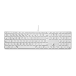 LMP 24209 keyboard Universal USB QWERTY English Silver