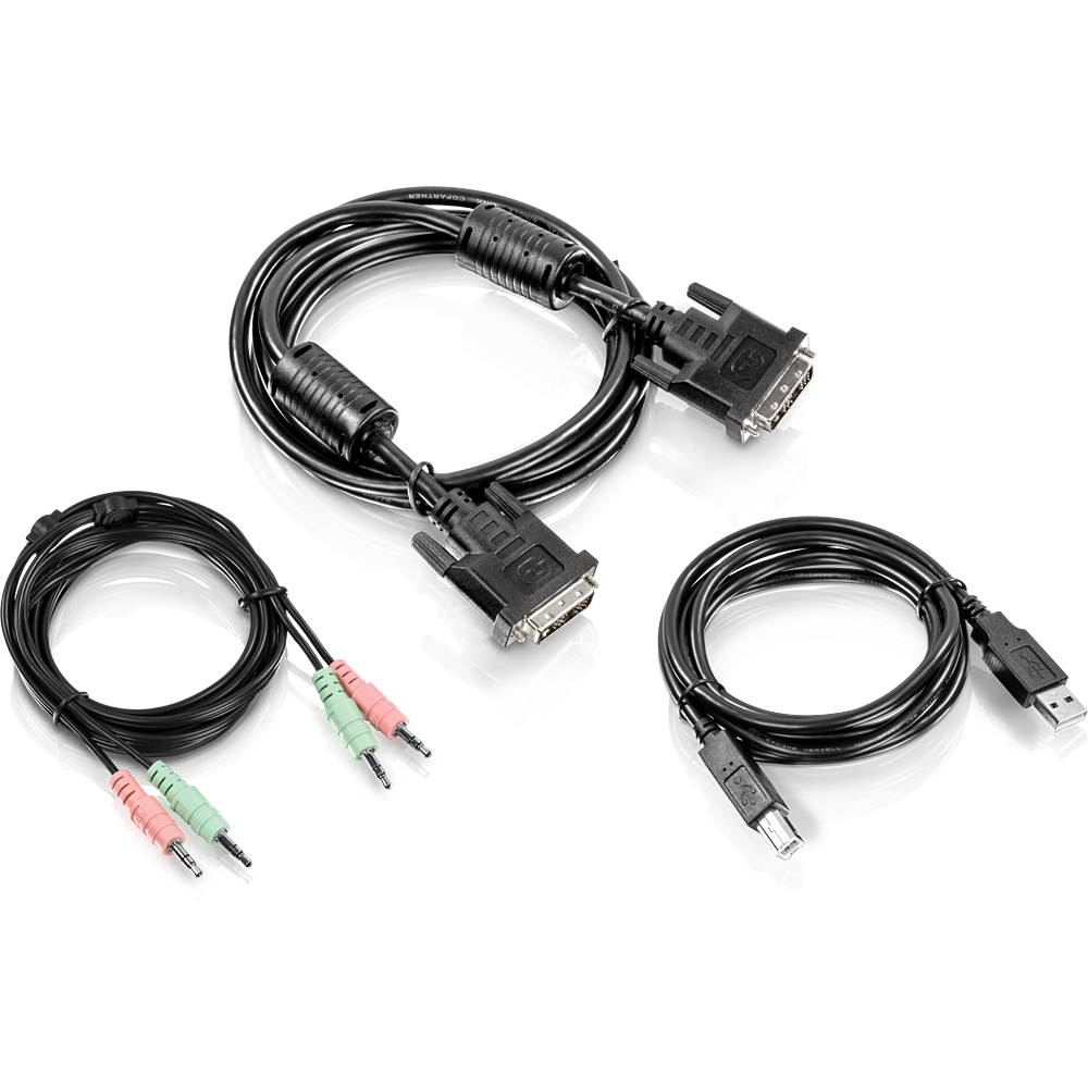 Image of Trendnet TK-CD06 KVM cable Black 1.8 m