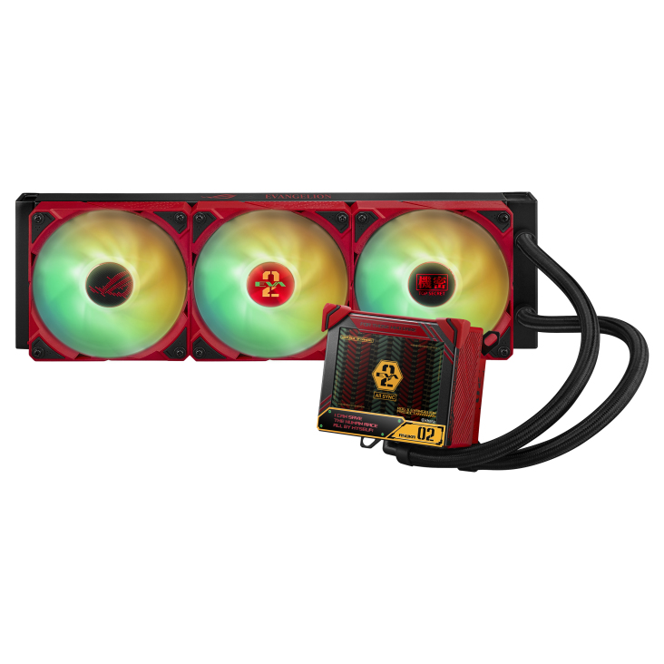 Image of ASUS ROG RYUJIN III 360 ARGB EVA-02 EDITION Computer case...