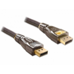 DeLOCK 82771 DisplayPort cable 2 m Black, Brown