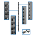 Tripp Lite PDU3V602D354A power distribution unit (PDU) 54 AC outlet(s) 0U Black