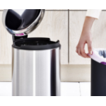 Brabantia 112041 trash can 12 L Round Stainless steel
