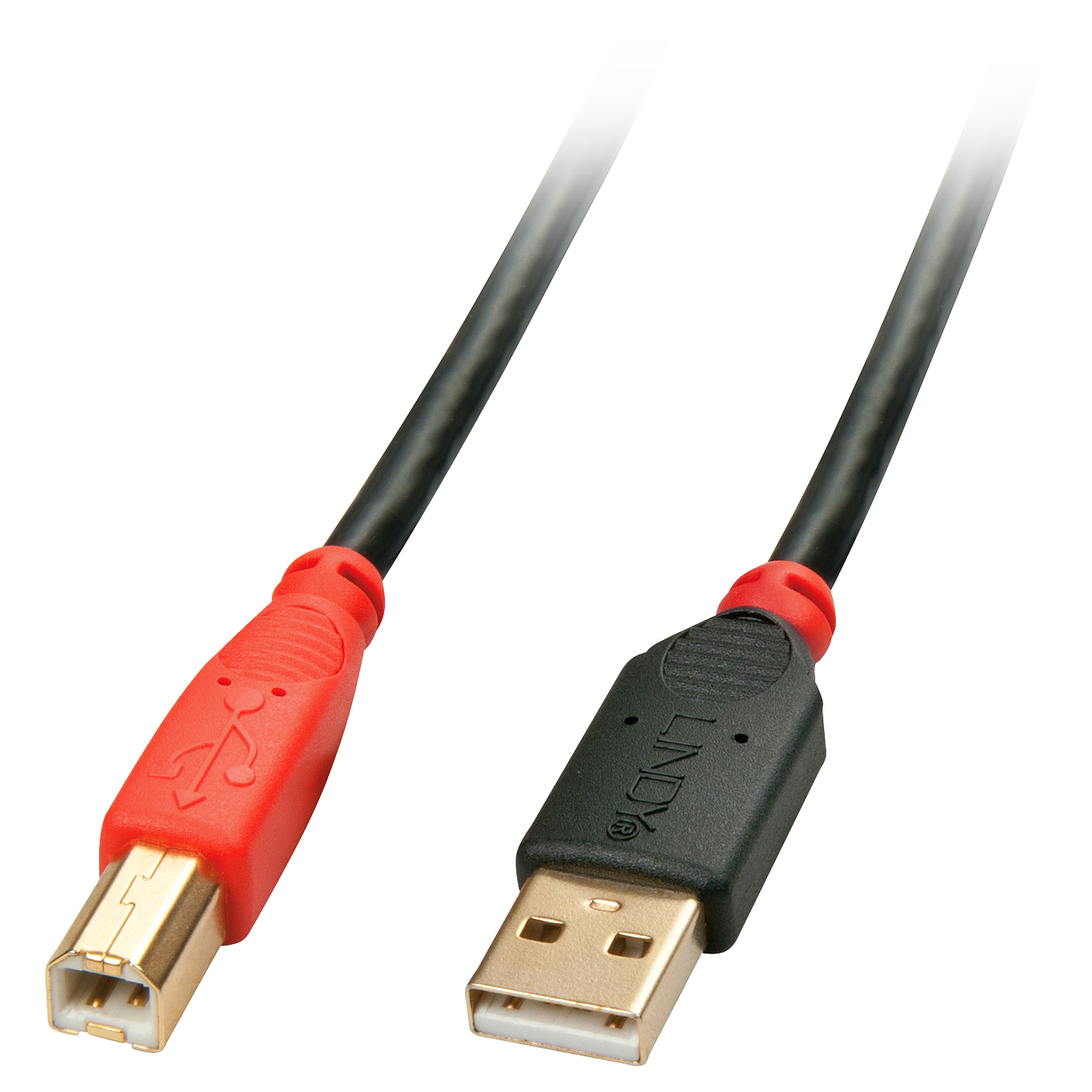 Photos - Cable (video, audio, USB) Lindy 10m USB 2.0 Type A to B Active Cable 42761 