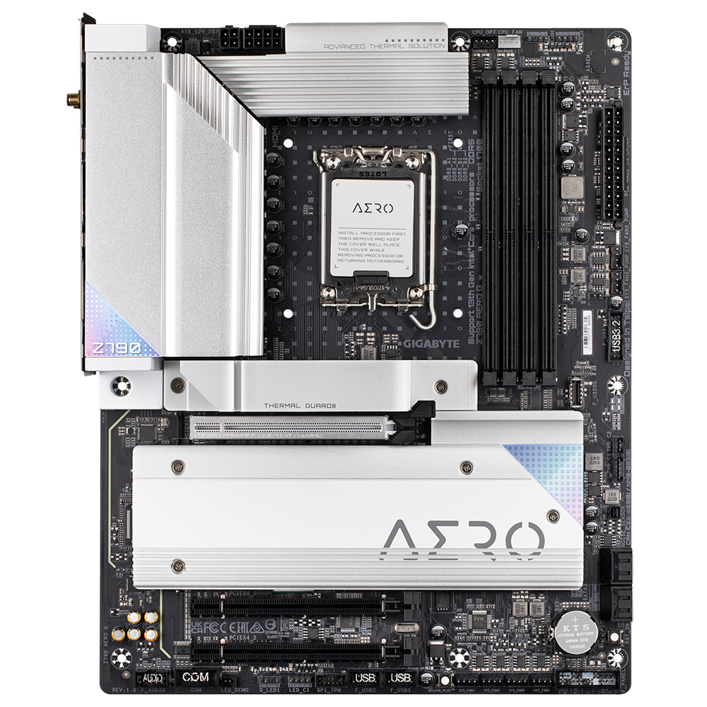 Image of Gigabyte Z790 AERO G motherboard Intel Z790 LGA 1700 ATX