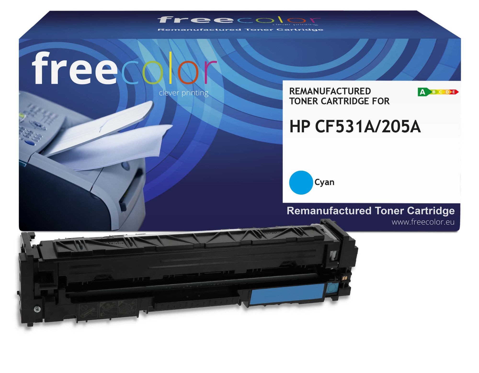 Freecolor K18109F7 toner cartridge 1 pc(s) Compatible Cyan