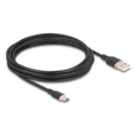 DeLOCK 81228 USB-kabel USB 2.0 4 m USB A USB C Zwart
