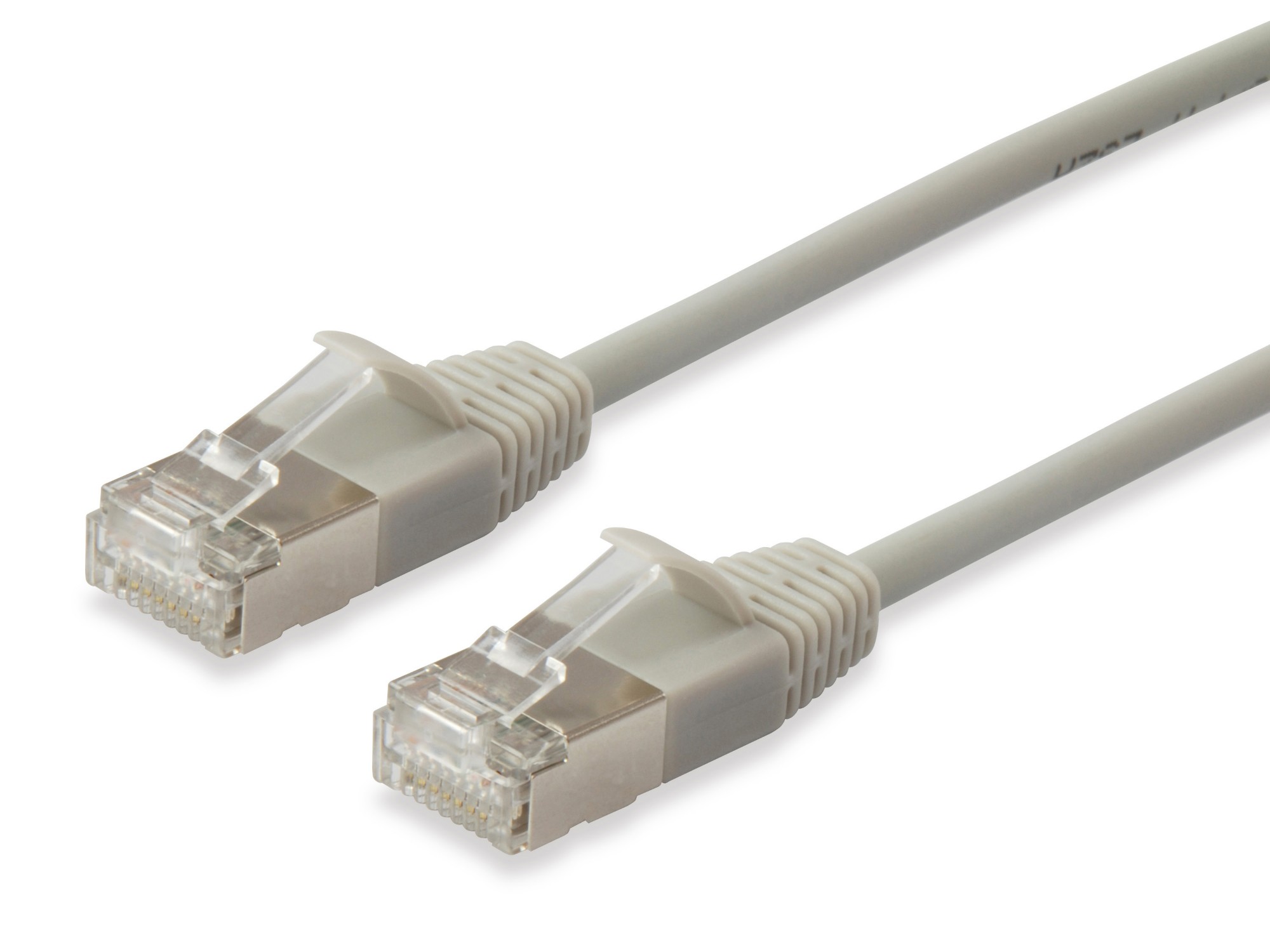 Photos - Cable (video, audio, USB) Equip Cat.6A F/FTP Slim Patch Cable, 15m, Beige 606120 
